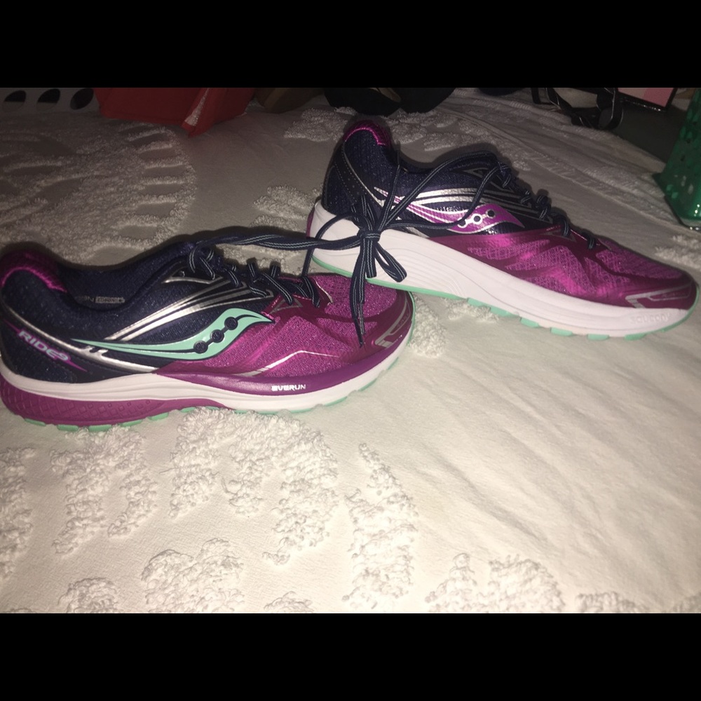 Saucony EVERUN RIDE9 running shoes Size 8.5